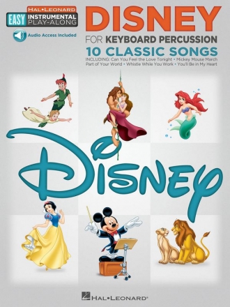 Disney (+Online Audio) for easy keyboard/percussion