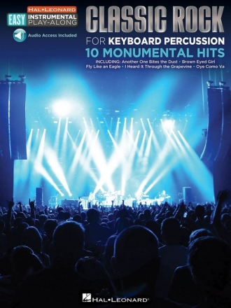 HL00122208 Classic Rock - 10 monumental Hits (+download): for easy keyboard/percussion