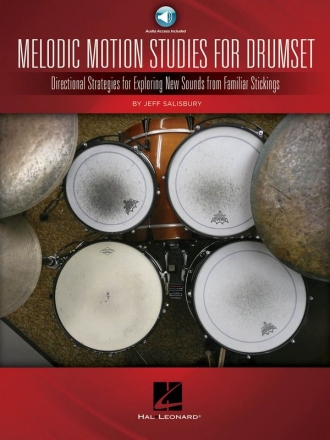 Melodic Motion Studies for Drumset (+Online-Audio) for drumset