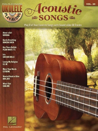 Acoustic Songs Ukulele Buch + CD