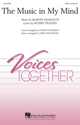 Marvin Hamlisch, The Music In My Mind 2-Part Choir Chorpartitur