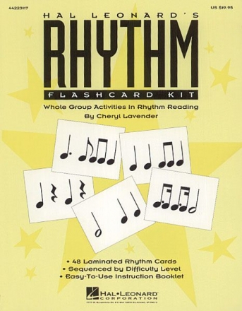 Hal Leonard's Rhythm Flashcard Kit Rhythmuskarten