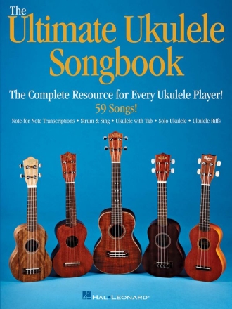 The Ultimate Ukulele Songbook Ukulele Buch