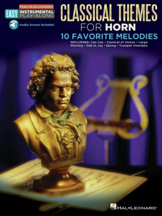 Easy Instrumental Play-Along: Classical Themes Horn Buch + Online-Audio