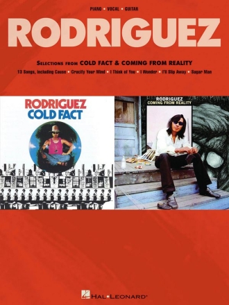 Rodriguez: Selections From Cold Fact Piano, Vocal and Guitar Buch