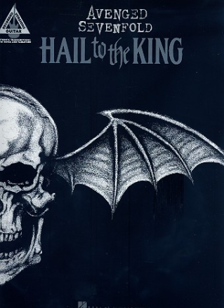 Avenged Sevenfold: Hail to the King songbook vocal/guitar/tab recorded versions