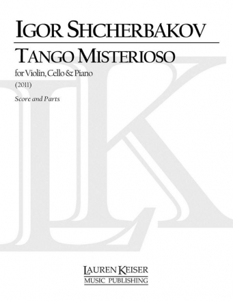 Tango Misterioso for piano trio score and parts