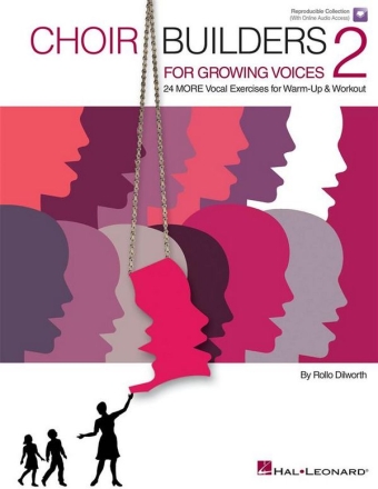 Rollo Dilworth, Choir Builders for Growing Voices 2 Chor Buch + CD