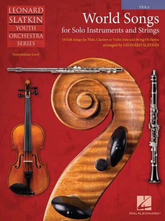 World Songs for Solo Instruments and Strings Streichensemble Stimme