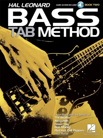 Hal Leonard Bass Tab Method - Book 2 Gitarre Buch + Online-Audio