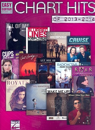 Chart Hits of 2013/2014: for vocal/easy guitar/tab