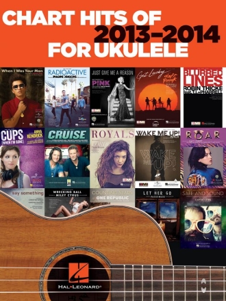 Chart Hits of 2013-2014 for Ukulele Ukulele Buch