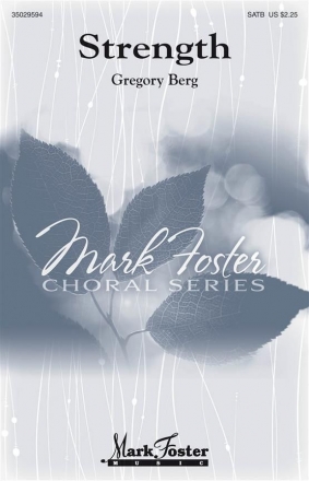 Strength SATB Chorpartitur