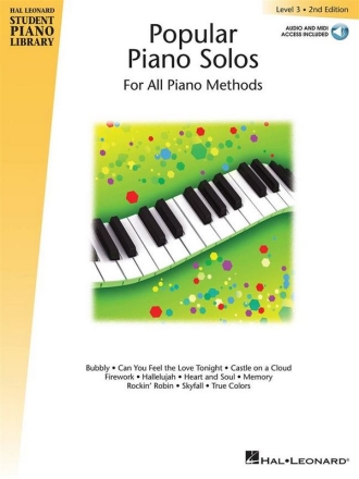 Popular Piano Solos 2nd Edition -Level 3 Klavier Buch + Online-Audio