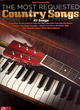 The most requested Country Songs songbook piano/vocal/guitar