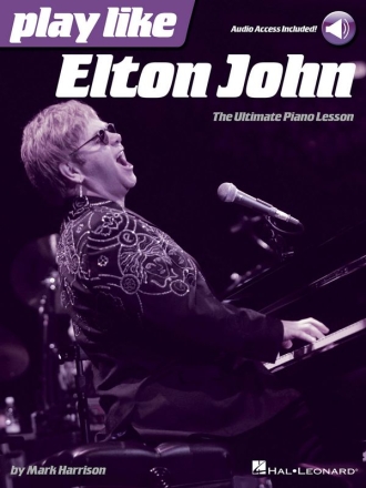 Play like Elton John Klavier Buch + Online-Audio