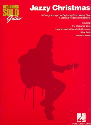 Beginning Solo Guitar - Jazzy Christmas: for guitar /tab (with lyrics)