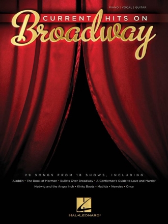 Current Hits on Broadway P/V/G Buch