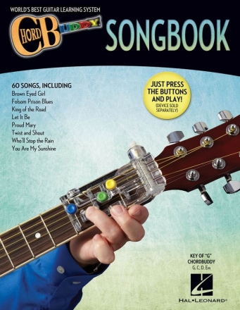 ChordBuddy Guitar Method - Songbook Gitarre Buch