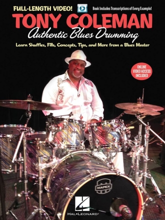 Authentic Blues Drumming (Online-Video) for drum set