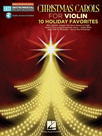 Christmas Carols: 10 Holiday Favorites (+Online-Audio) for violin