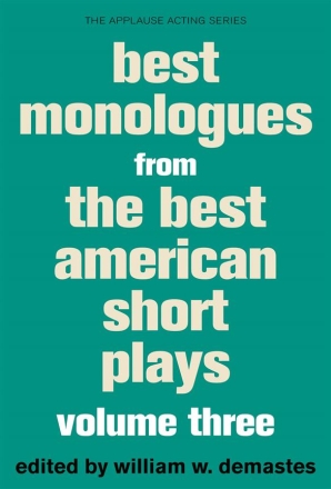 Best Monologues from Best American Short Plays V3  Buch