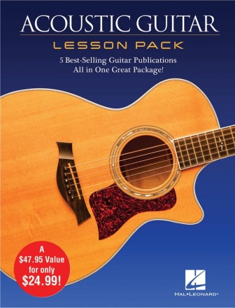 Acoustic Guitar Lesson Pack Gitarre Buch + DVD