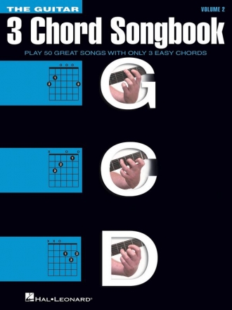 HL00137260 The Guitar 3 Chord Songbook vol.2 - G-C-D: songbook lyrics/chords/guitar boxes