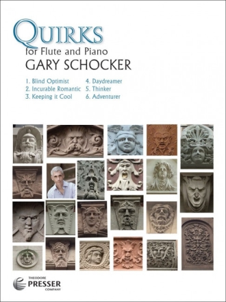 Gary Schocker Quirks Flte und Klavier Klavierauszug mit Solostimme