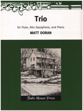 Trio for flute, alto saxophone and piano parts