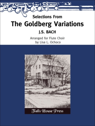 Johann Sebastian Bach Selections From The Goldberg Variations Piccolo-Flte, 2 Flten, Alt-Querflte und Bass-Querflte