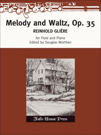 Reinhold Gliere Melody & Waltz, Op.35 Flte und Klavier