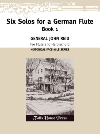 General Reid Six Solos for A German Flute Book 1 (Facsimil Flte und Cembalo