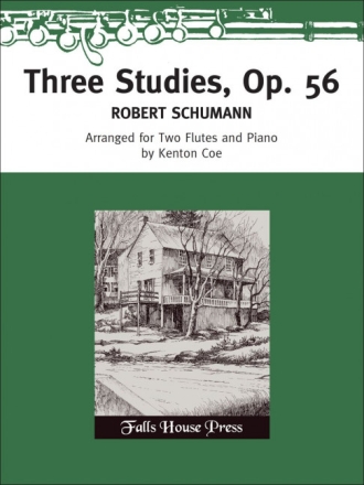 Robert Schumann Three Studies, Op. 56 2 Flten und Klavier