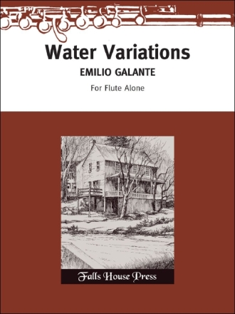 Emilio Galante Water Variations Flte Studienpartitur