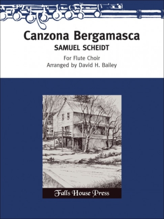 Samuel Scheidt Canzona Bergamasca Piccolo-Flte, 2 Flten, Alt-Querflte und Bass-Querflte
