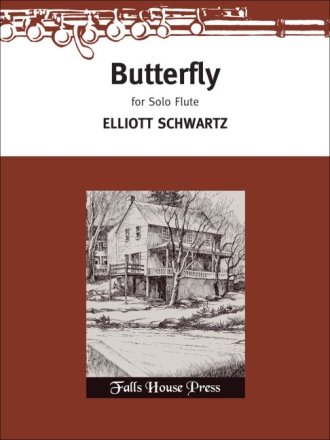 Elliott Schwartz Butterfly Flte Studienpartitur