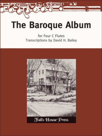 Various The Baroque Album 4 Flten Partitur und Stimmen