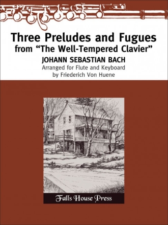 Johann Sebastian Bach Three Preludes & Fugues From The Well Temper