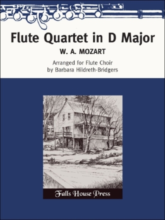 Wolfgang Mozart Flute Quartet In D Major 3 Flten, Alt-Querflte und Bass-Querflte