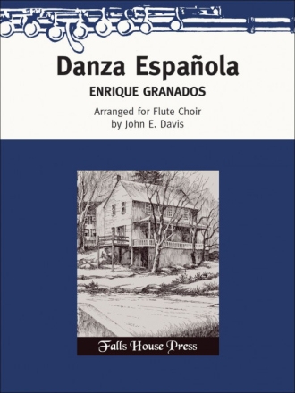 Enrique Granados Danza Espanola Piccolo-Flte, 3 flutes, Alt-Querflte und Bass-Querflte
