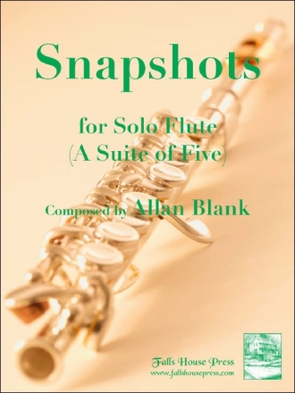 Allan Blank Snapshots Flte Studienpartitur