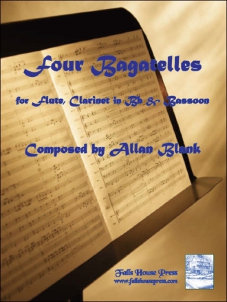 Allan Blank Four Bagatelles Flte, Klarinette und Fagott