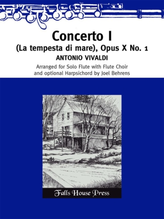 Antonio Vivaldi Concerto 1 (La Tempesta Di Mare) Op.X No.1 7 FLten