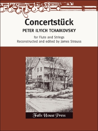 Peter Ilyich Tchaikovsky Concertstuck for Flute & Strings Th247 Streichorchester