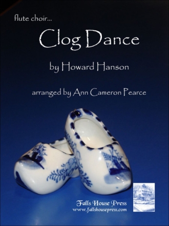 Howard Hanson Clog Dance 6 Flten Partitur und Stimmen