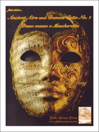 Ottorino Respighi Ancient Airs and Dances Suite No.1 8 Flten Partitur und Stimmen