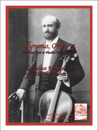 Julius Klengel Hymnus, Op. 57 12 Flten Partitur und Stimmen