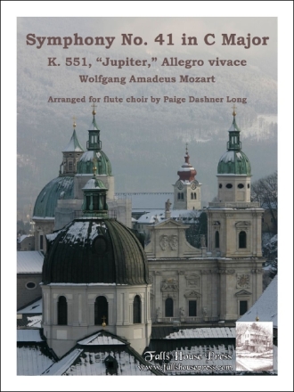 Wolfgang Amadeus Mozart Symphony No.41 In C Major 7 Flten Partitur und Stimmen