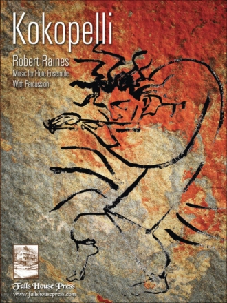 Robert Raines Kokopelli Flten-Orchester und Percussion Partitur und Stimmen